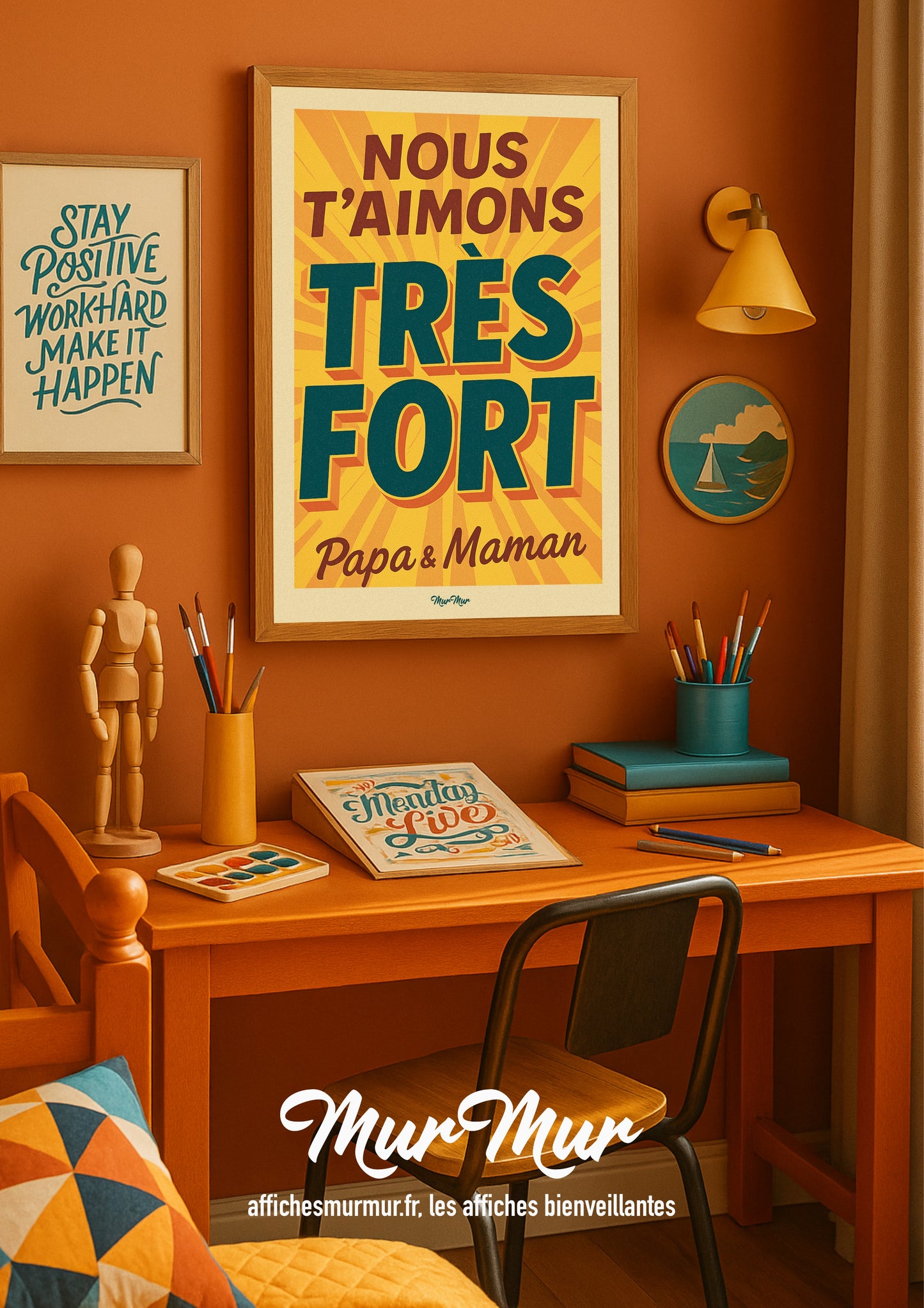 Affiche « Nous t’aimons très fort »