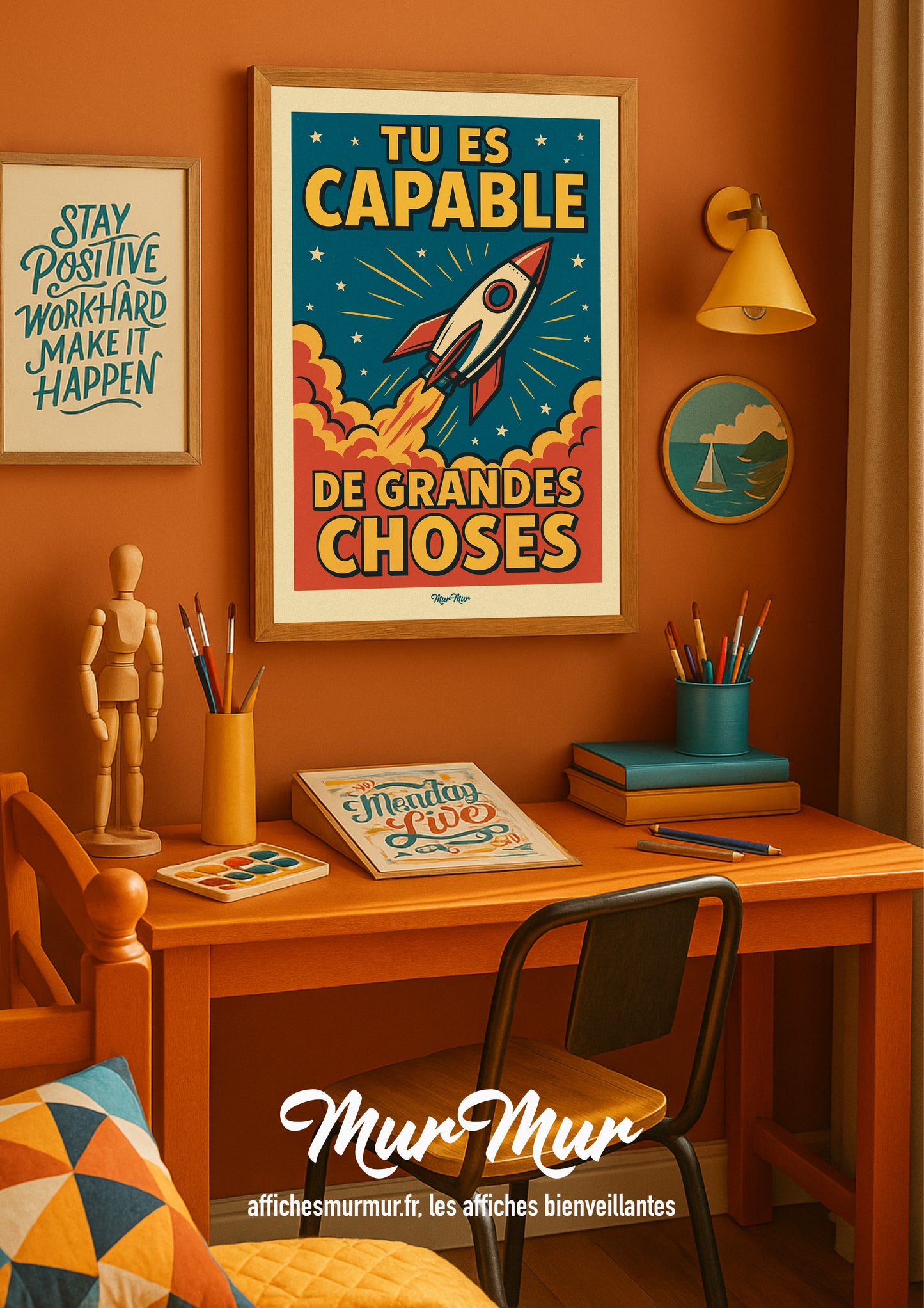 Affiche « Tu es capable de grandes choses »