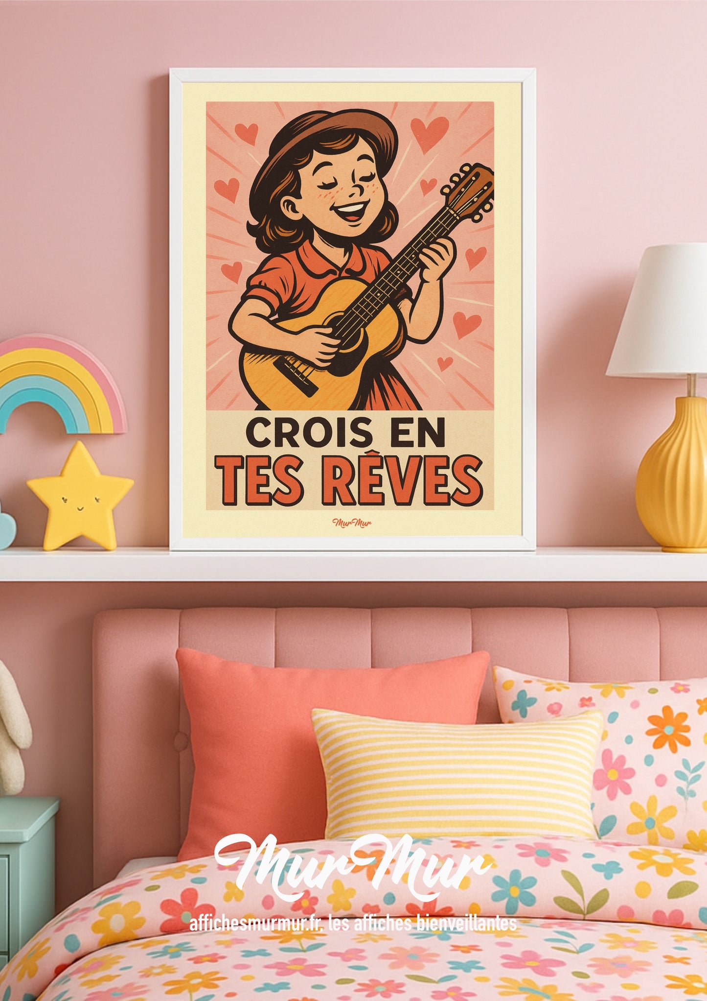 Affiche "Crois en tes rêves" (chanteuse)