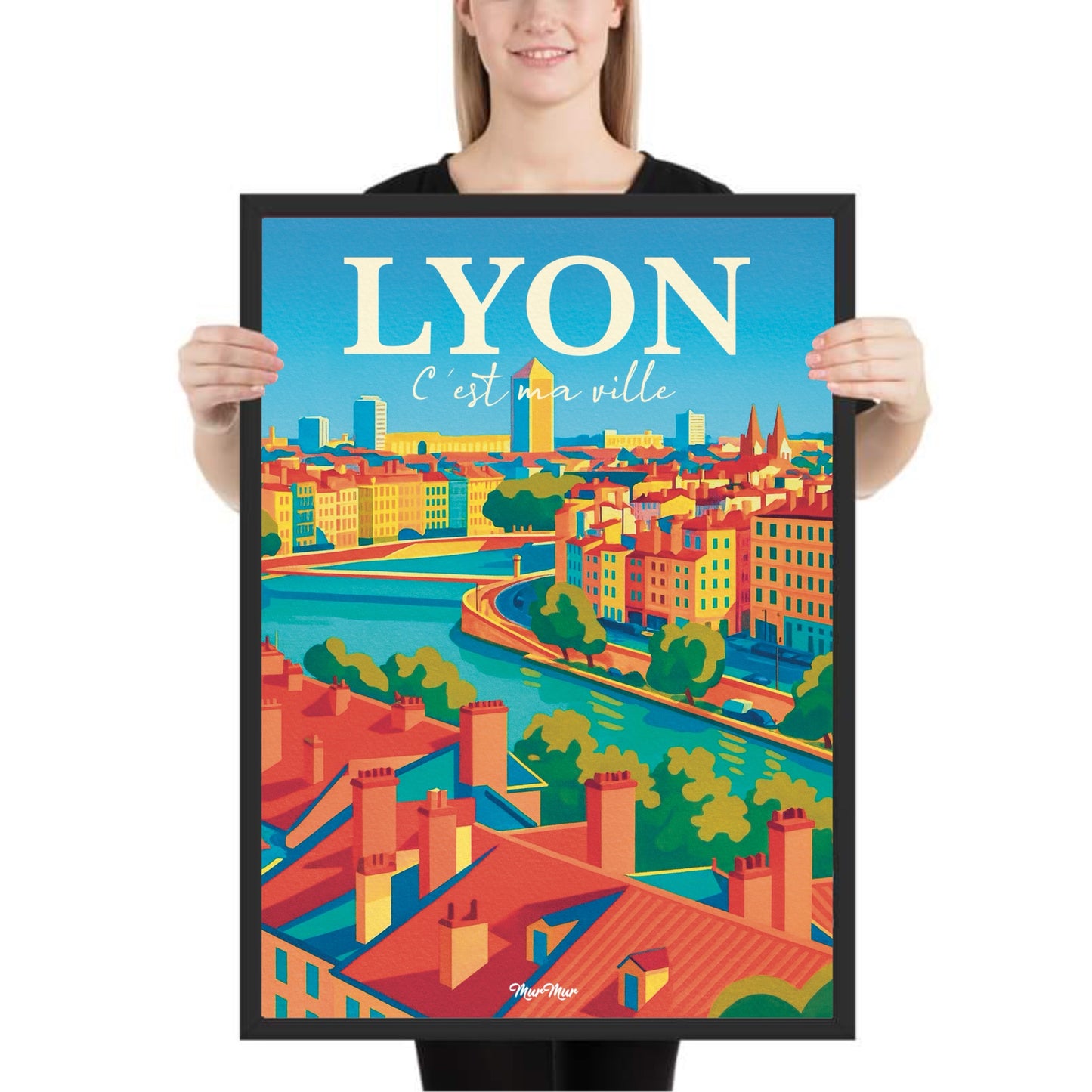 Affiche Lyon – C’est ma ville