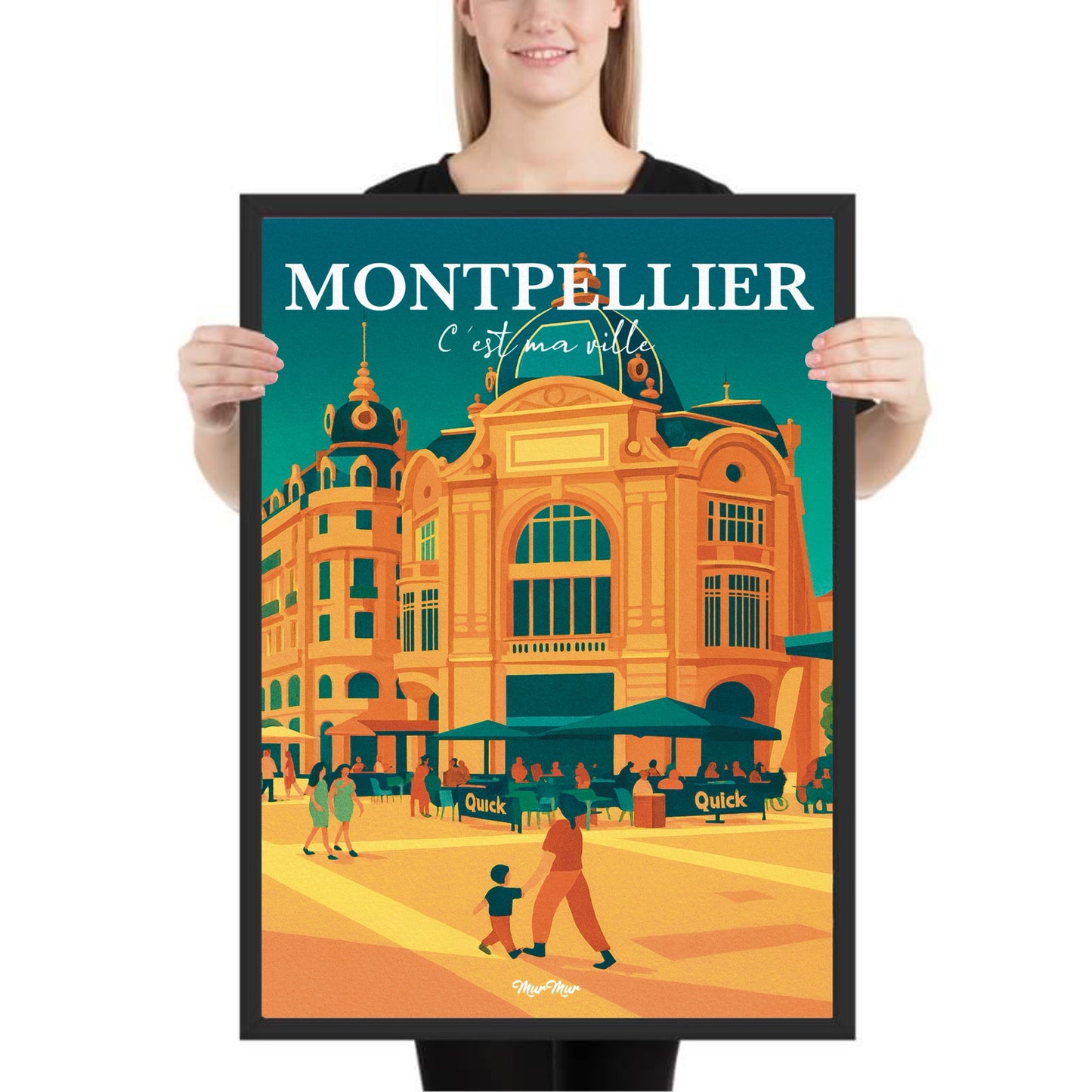 Affiche Montpellier – C’est ma ville