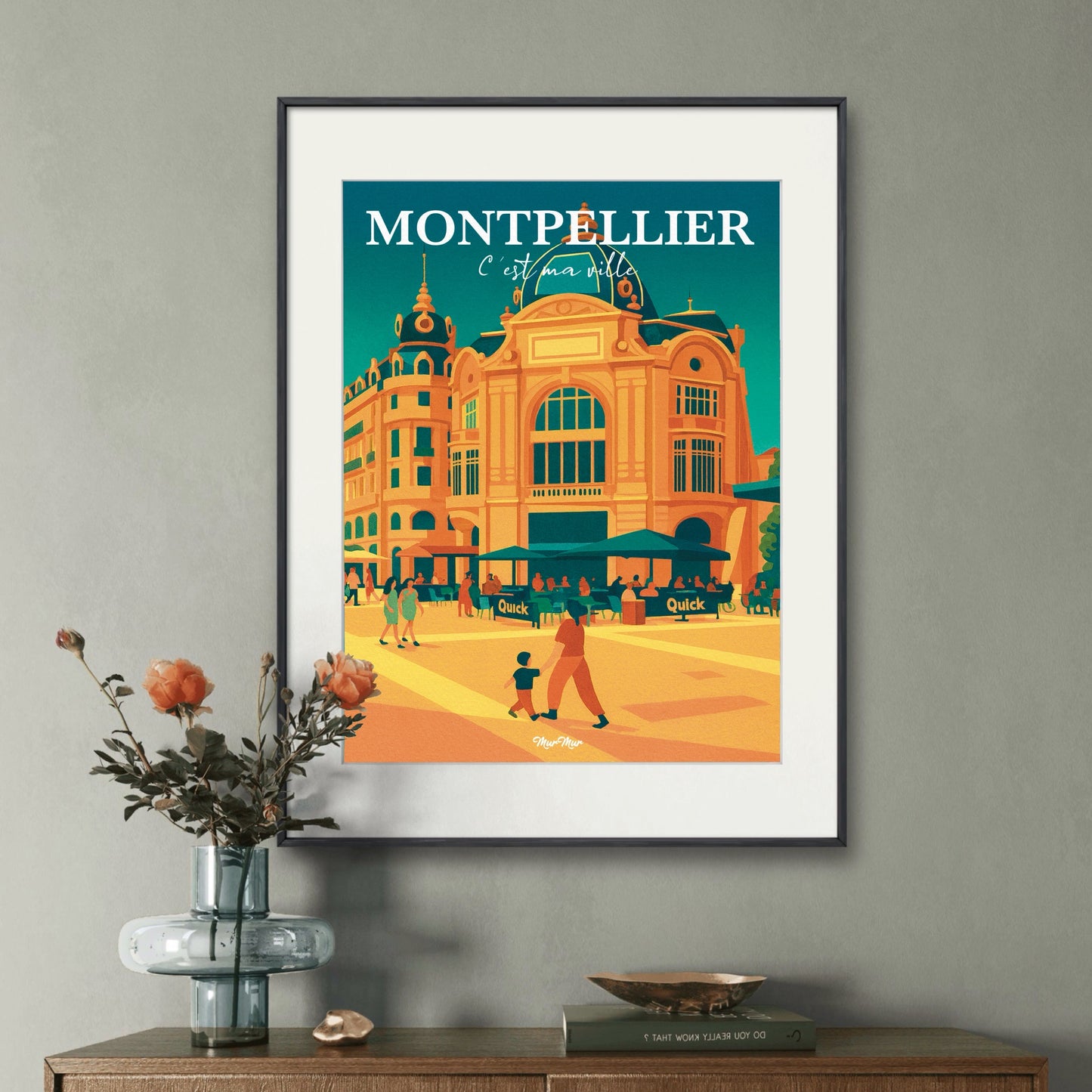 Affiche Montpellier – C’est ma ville