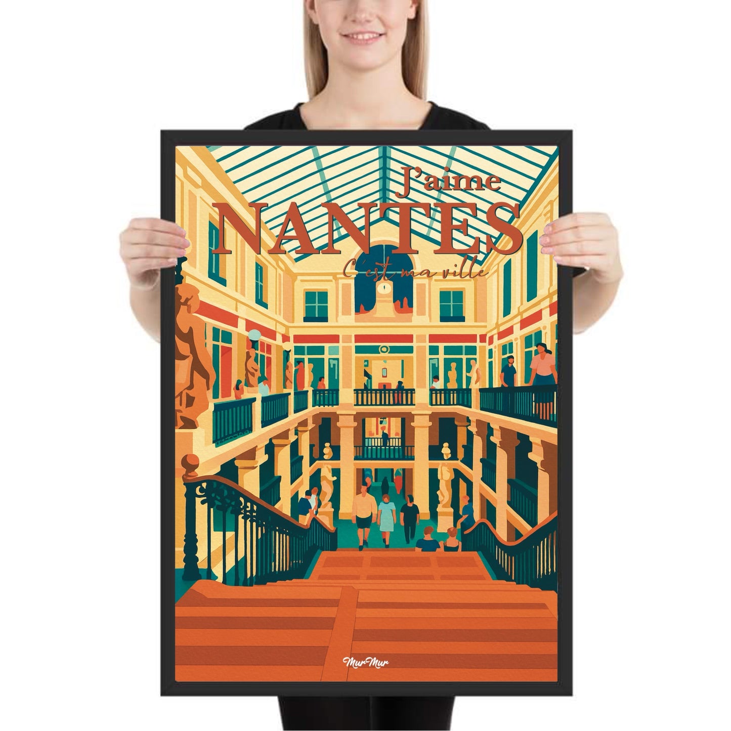 Affiche Nantes – Passage Pommeraye
