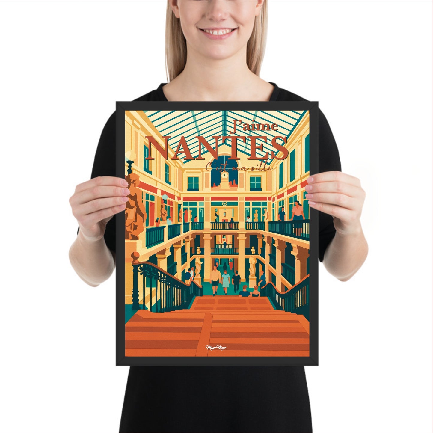 Affiche Nantes – Passage Pommeraye