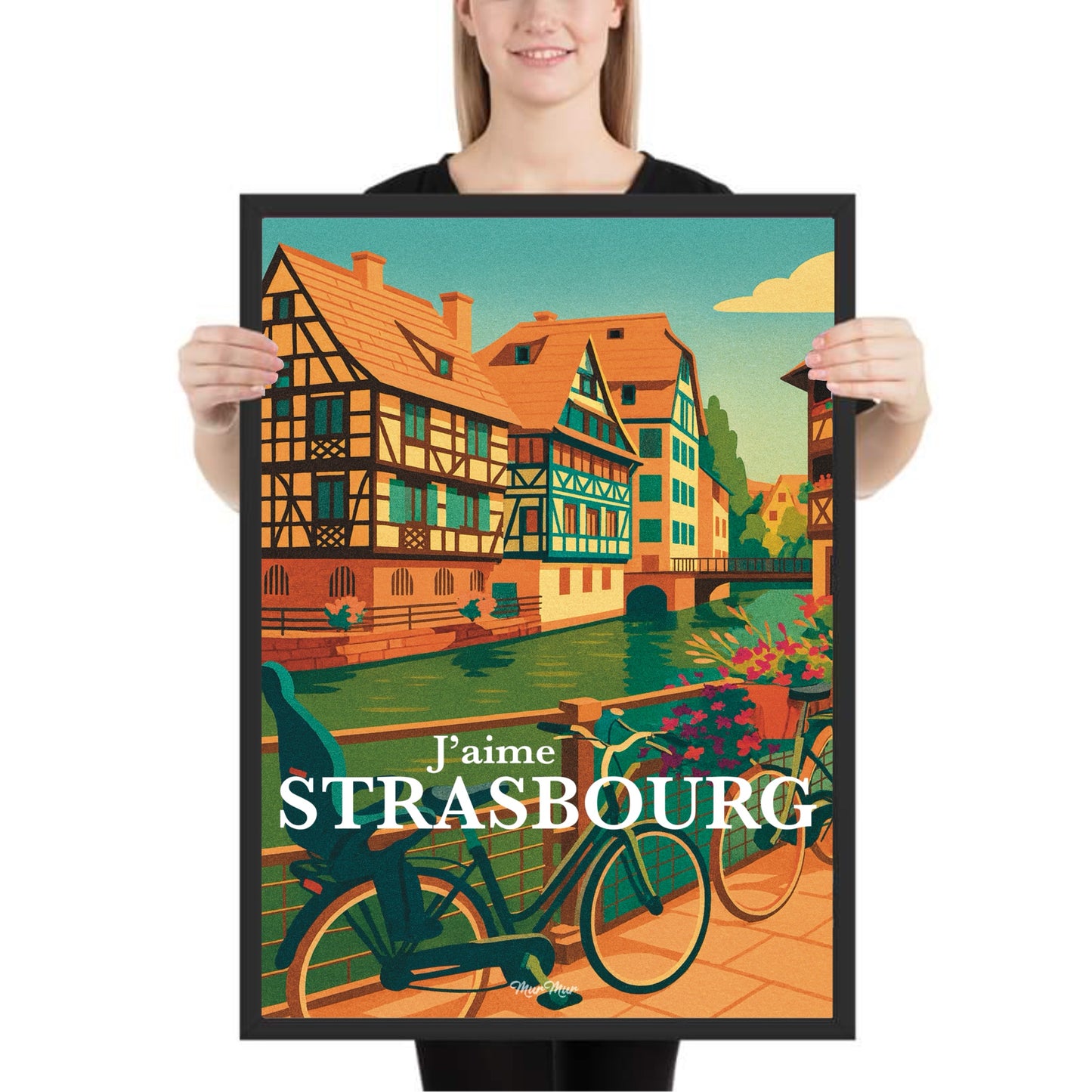 Affiche Strasbourg – J’aime Strasbourg