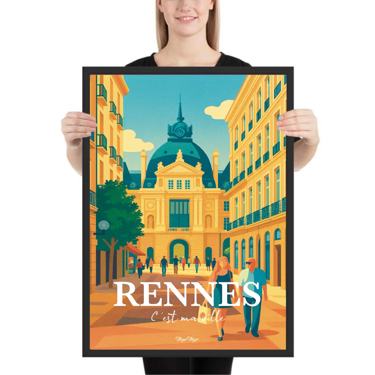 Affiche Rennes – C’est ma ville