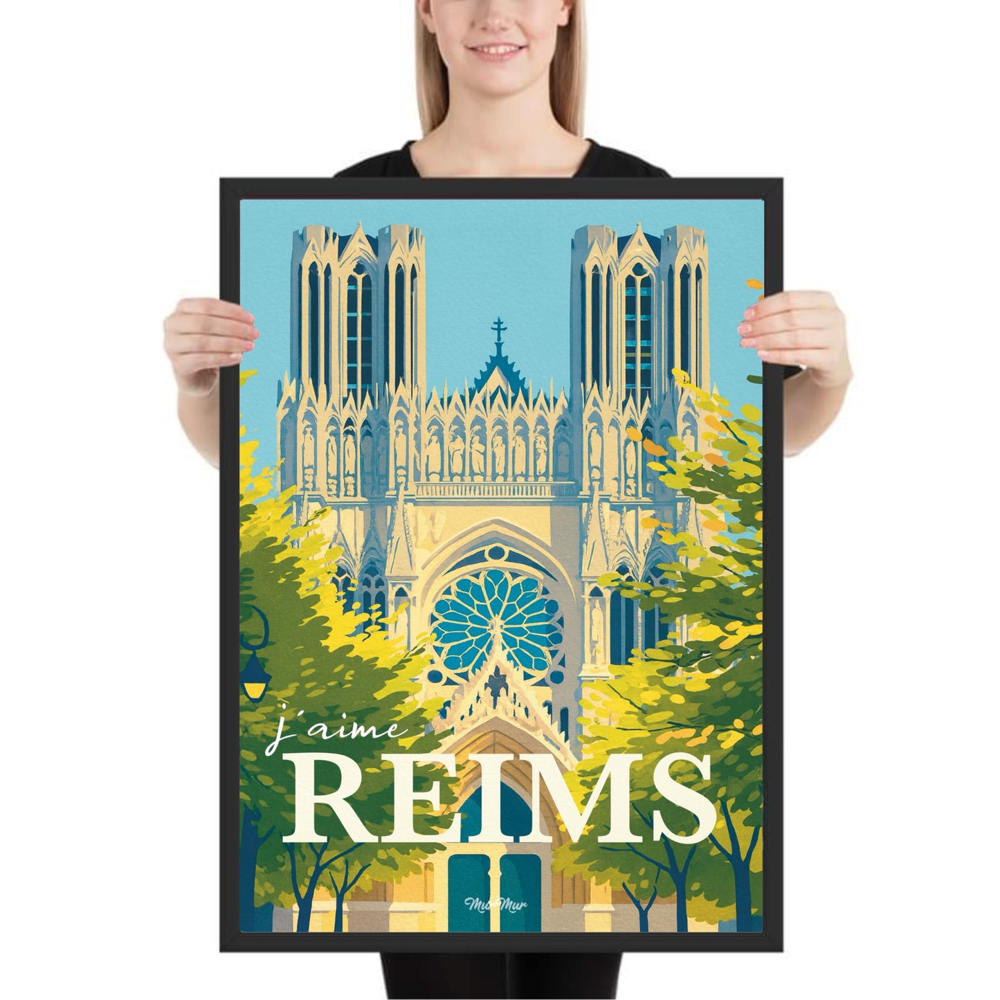 Affiche Reims - J'aime Reims