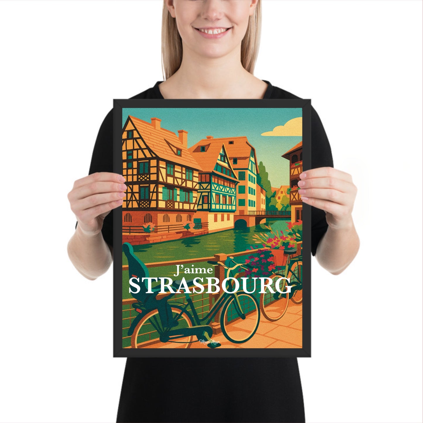 Affiche Strasbourg – J’aime Strasbourg