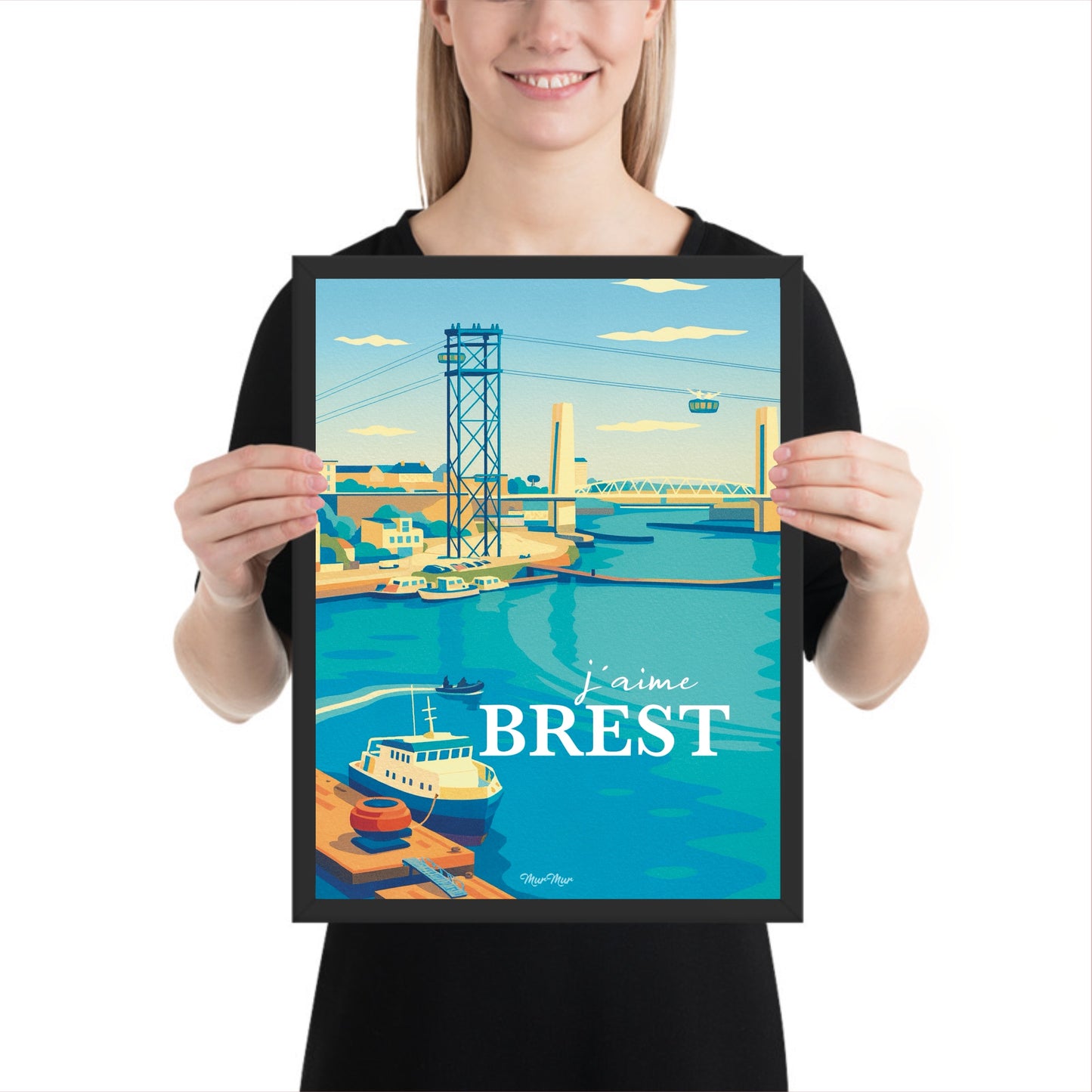 Affiche Brest – J’aime Brest
