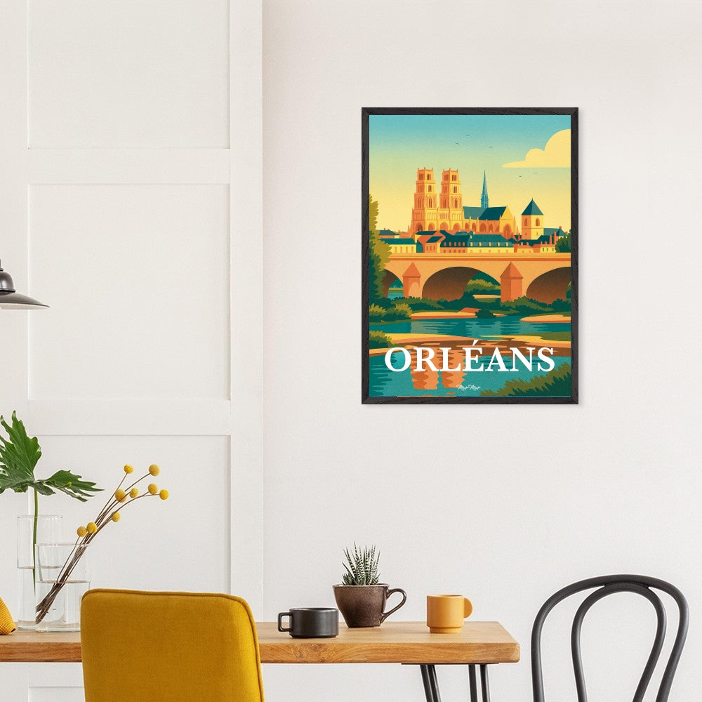 Affiche Orléans