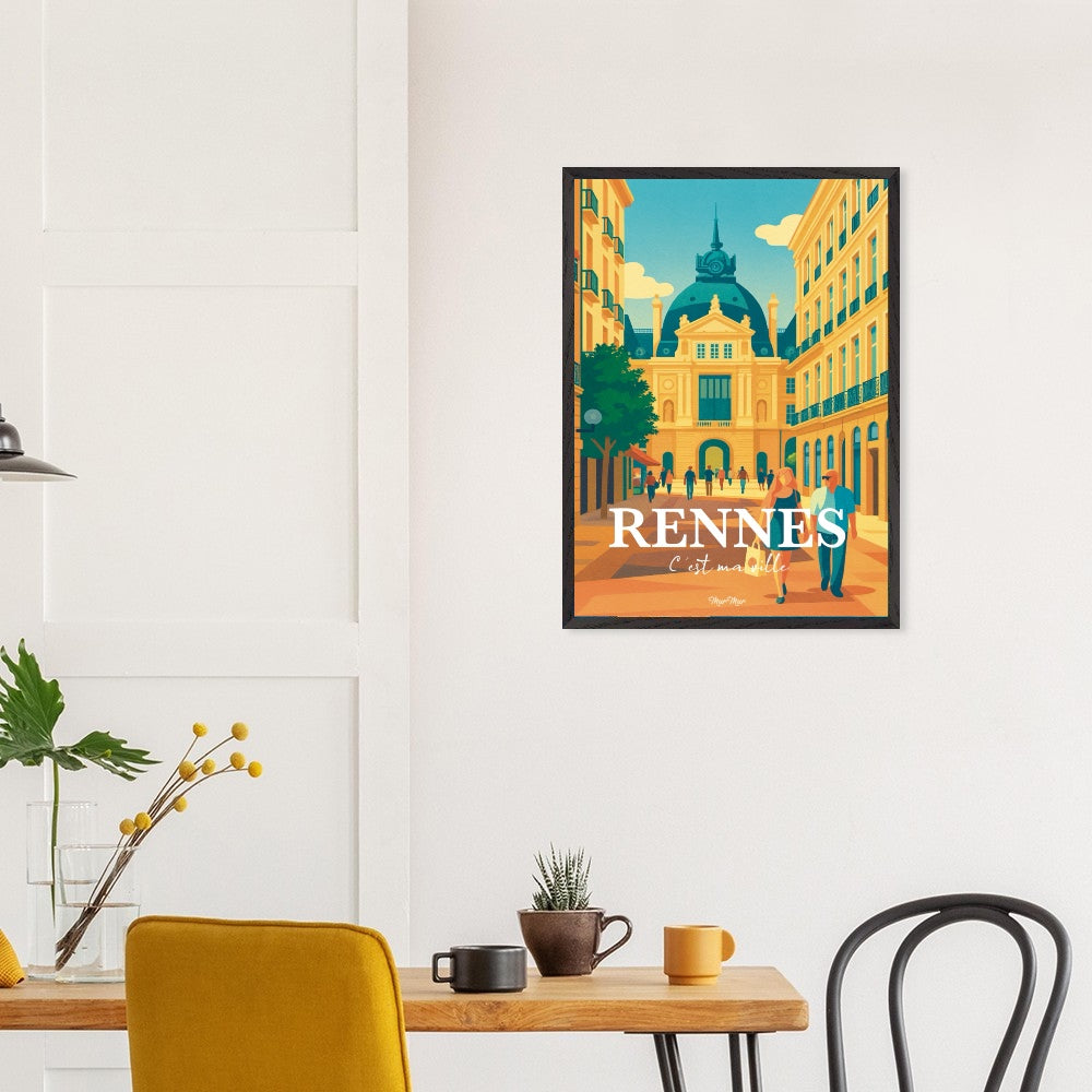Affiche Rennes – C’est ma ville