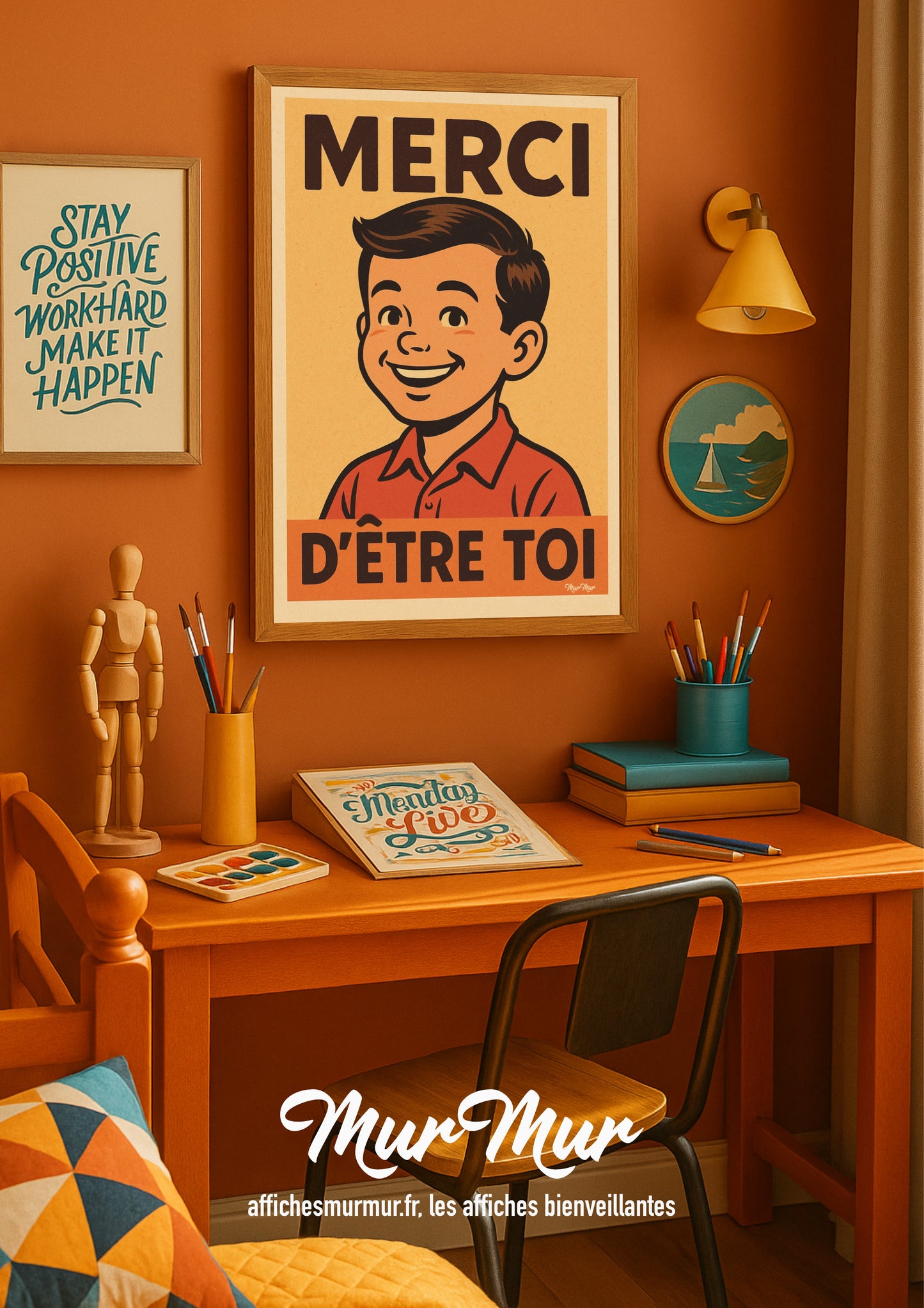 Affiche « Merci d’être toi »