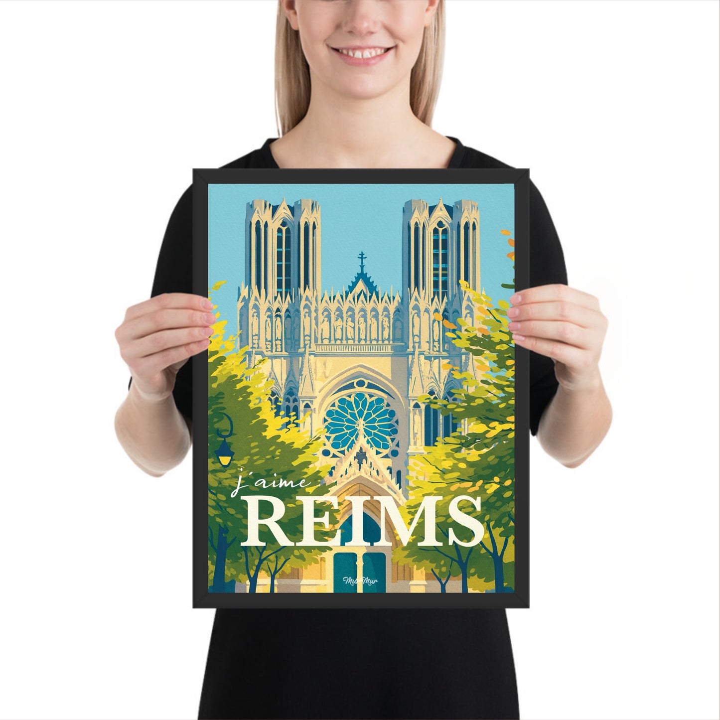 Affiche Reims - J'aime Reims