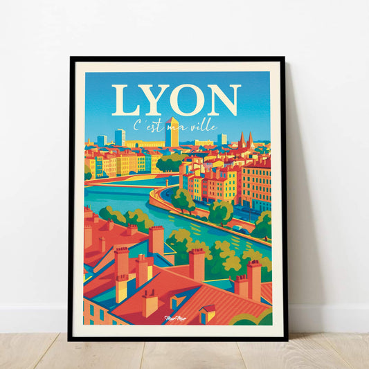 Affiche Lyon – C’est ma ville