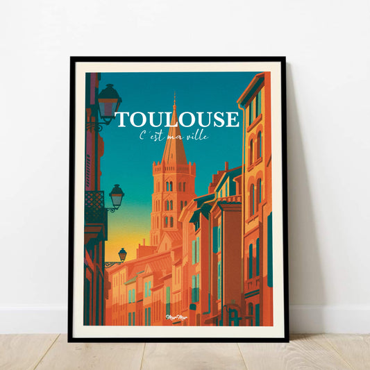 Affiche Toulouse – C’est ma ville