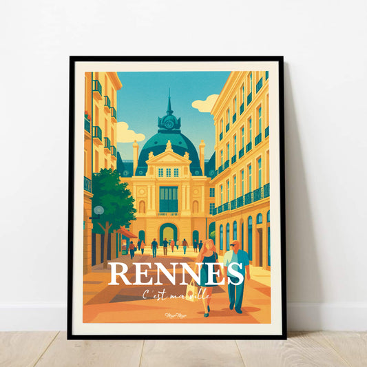 Affiche Rennes – C’est ma ville