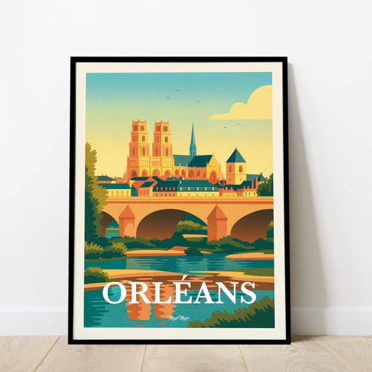 Affiche Orléans