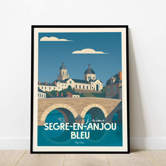 Affiche de Segré-en-Anjou Bleu