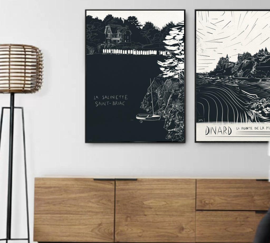 Affiche de la Salinette à Saint-Briac