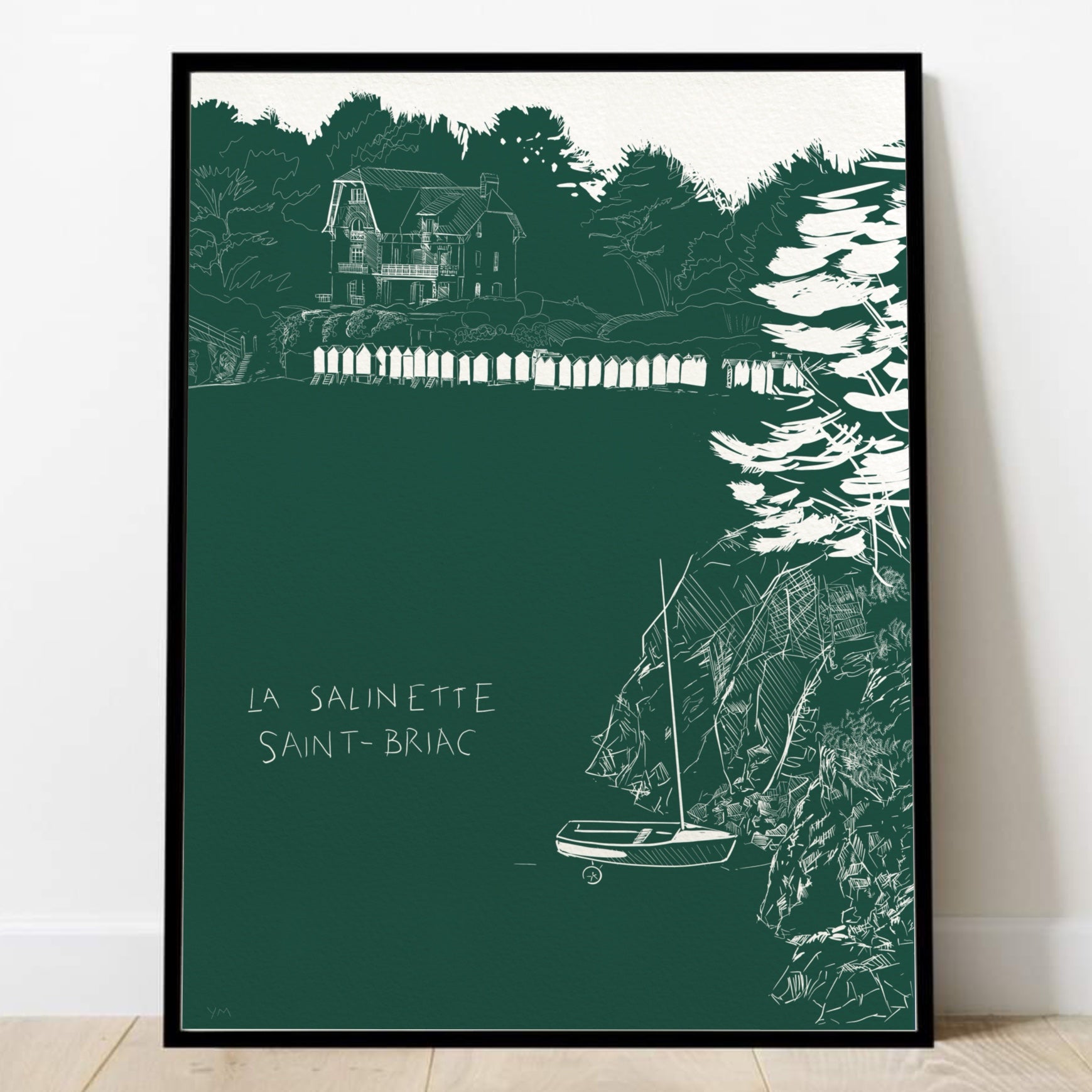 Affiche de la Salinette à Saint-Briac